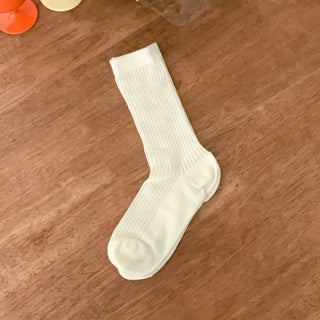 See-through Pleated Warmer Knee Socks Long Socks Collection