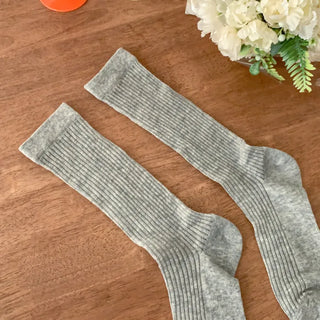 See-through Pleated Warmer Knee Socks Long Socks Collection