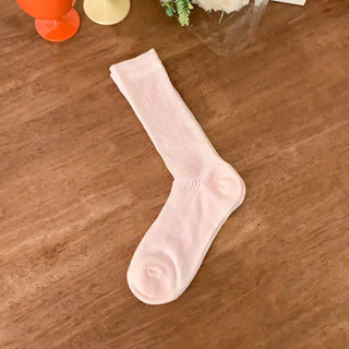 See-through Pleated Warmer Knee Socks Long Socks Collection
