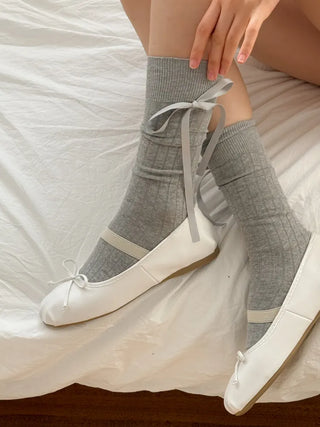 See-through Pleated Warmer Knee Socks Long Socks Collection