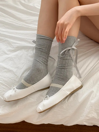 See-through Pleated Warmer Knee Socks Long Socks Collection