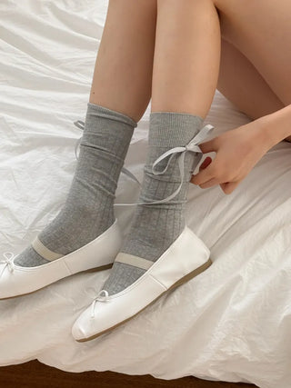 See-through Pleated Warmer Knee Socks Long Socks Collection