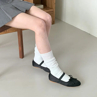 See-through Pleated Warmer Knee Socks Long Socks Collection