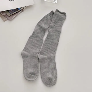 See-through Pleated Warmer Knee Socks Long Socks Collection