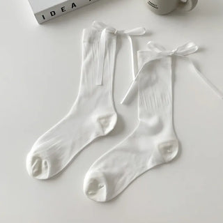 See-through Pleated Warmer Knee Socks Long Socks Collection