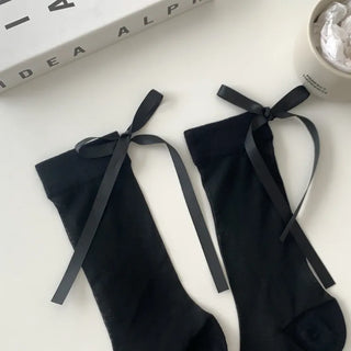 See-through Pleated Warmer Knee Socks Long Socks Collection