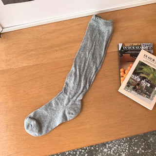 See-through Pleated Warmer Knee Socks Long Socks Collection