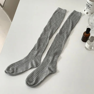 See-through Pleated Warmer Knee Socks Long Socks Collection