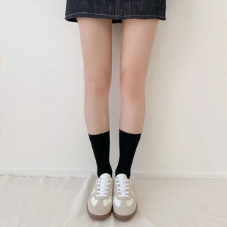 See-through Pleated Warmer Knee Socks Long Socks Collection