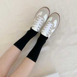 See-through Pleated Warmer Knee Socks Long Socks Collection