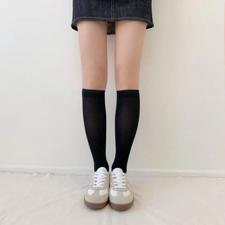 See-through Pleated Warmer Knee Socks Long Socks Collection