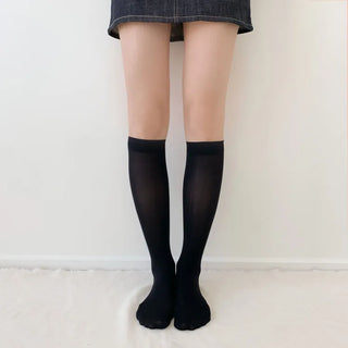 See-through Pleated Warmer Knee Socks Long Socks Collection
