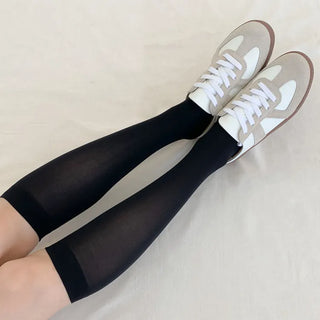 See-through Pleated Warmer Knee Socks Long Socks Collection