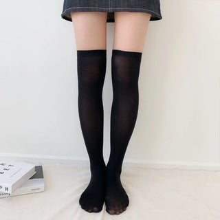 See-through Pleated Warmer Knee Socks Long Socks Collection