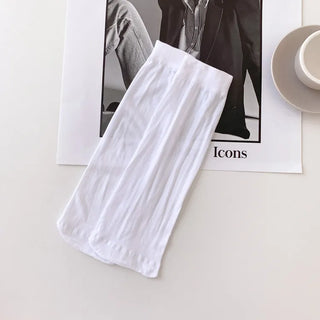 See-through Pleated Warmer Knee Socks Long Socks Collection
