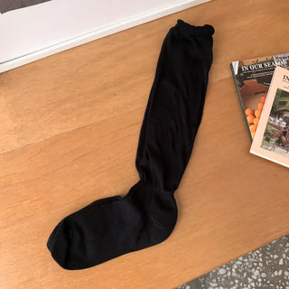 See-through Pleated Warmer Knee Socks Long Socks Collection