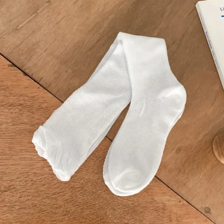 See-through Pleated Warmer Knee Socks Long Socks Collection