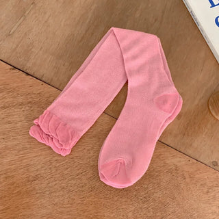 See-through Pleated Warmer Knee Socks Long Socks Collection