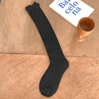 See-through Pleated Warmer Knee Socks Long Socks Collection