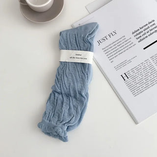 See-through Pleated Warmer Knee Socks Long Socks Collection