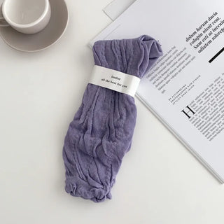See-through Pleated Warmer Knee Socks Long Socks Collection