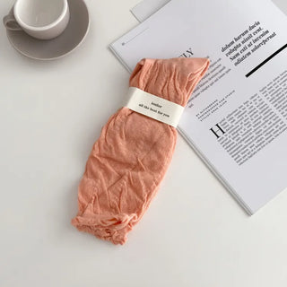 See-through Pleated Warmer Knee Socks Long Socks Collection