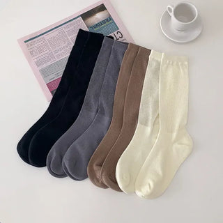 See-through Pleated Warmer Knee Socks Long Socks Collection