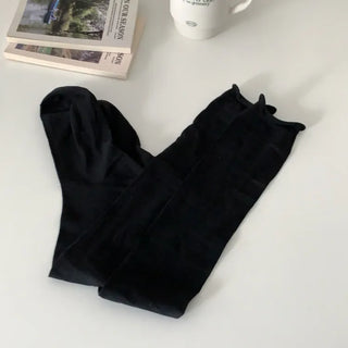See-through Pleated Warmer Knee Socks Long Socks Collection
