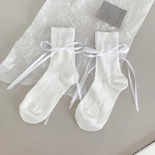See-through Pleated Warmer Knee Socks Long Socks Collection