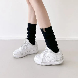 See-through Pleated Warmer Knee Socks Long Socks Collection