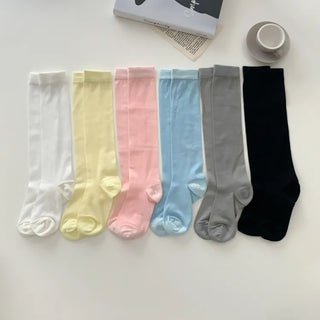 See-through Pleated Warmer Knee Socks Long Socks Collection