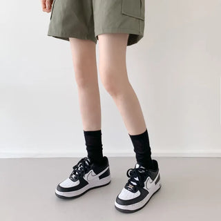 See-through Pleated Warmer Knee Socks Long Socks Collection