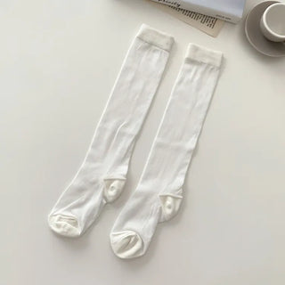 See-through Pleated Warmer Knee Socks Long Socks Collection