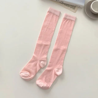 See-through Pleated Warmer Knee Socks Long Socks Collection