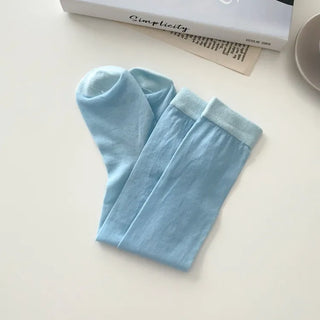 See-through Pleated Warmer Knee Socks Long Socks Collection