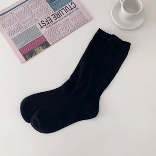 See-through Pleated Warmer Knee Socks Long Socks Collection