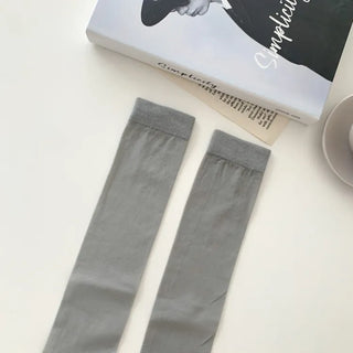See-through Pleated Warmer Knee Socks Long Socks Collection