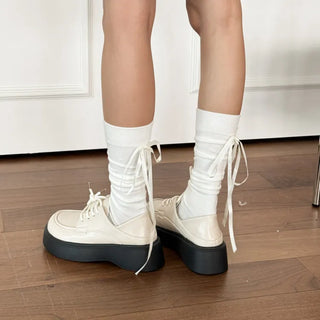 See-through Pleated Warmer Knee Socks Long Socks Collection