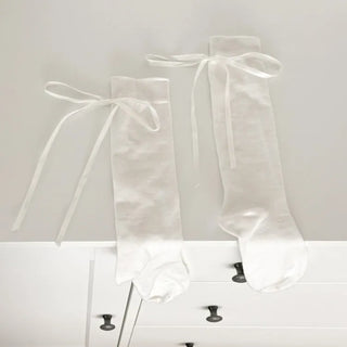 See-through Pleated Warmer Knee Socks Long Socks Collection
