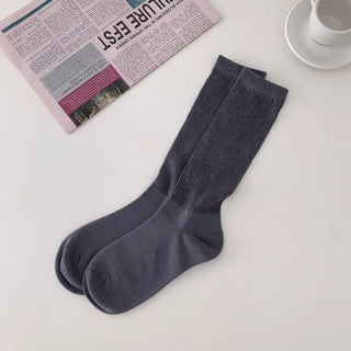 See-through Pleated Warmer Knee Socks Long Socks Collection