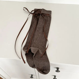 See-through Pleated Warmer Knee Socks Long Socks Collection