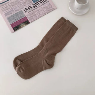 See-through Pleated Warmer Knee Socks Long Socks Collection