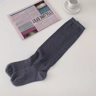 See-through Pleated Warmer Knee Socks Long Socks Collection