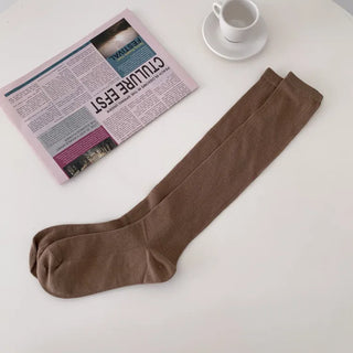 See-through Pleated Warmer Knee Socks Long Socks Collection