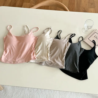 Soft Tex Sleeveless Bralette with Cups