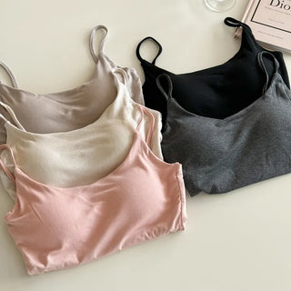 Soft Tex Sleeveless Bralette with Cups