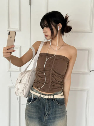 Cool Summer Wireless Tube Tops, Swimwear Innerwear, Sleeveless Cup Tops, Bralettes
