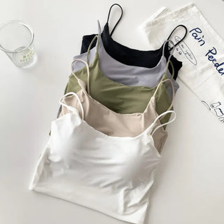 Cool Summer Wireless Tube Tops, Swimwear Innerwear, Sleeveless Cup Tops, Bralettes