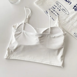 Cool Summer Wireless Tube Tops, Swimwear Innerwear, Sleeveless Cup Tops, Bralettes
