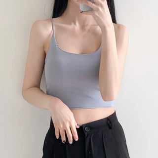 Cool Summer Wireless Tube Tops, Swimwear Innerwear, Sleeveless Cup Tops, Bralettes